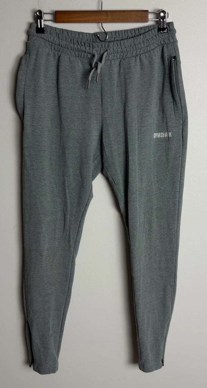 Gymshark Heather Grey Joggers Sweatpants Size Small GMBT4226-CHM Athletic Womens